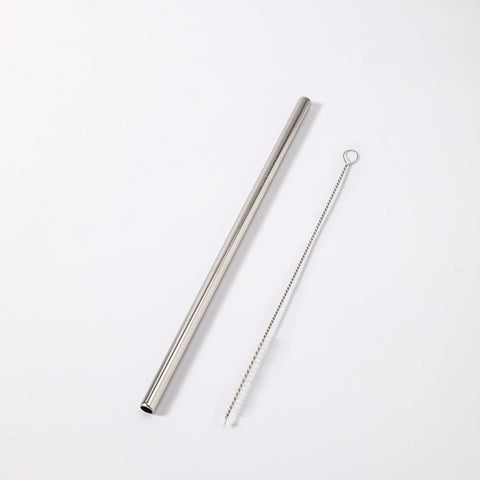 Steel straws 4-pack with kinks