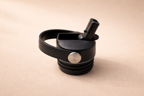 Låg og sugerør til 1000 ml