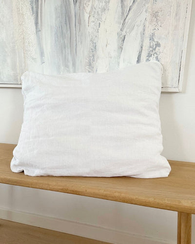 Yummii Yummii Pillow case Beddings White