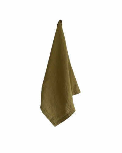 Yummii Yummii Tea towel - botanical green Tea towel Botanical green