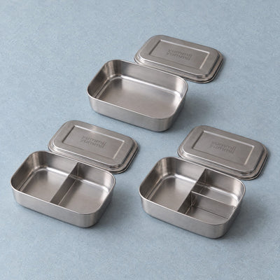 Bento Large Pack – Set of 3 Large Lunch Boxes (1, 2 & 3 Compartments)