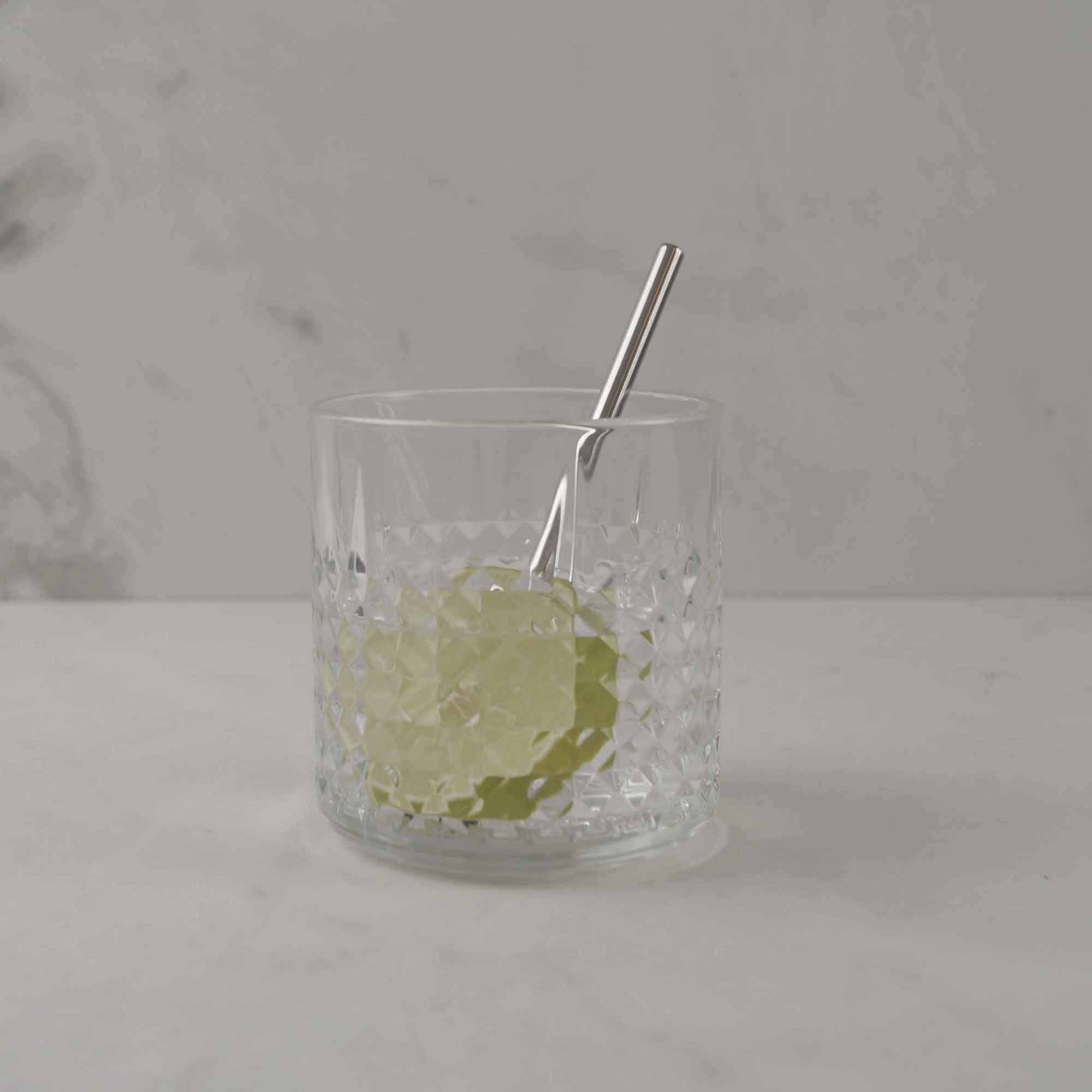 Yummii Yummii Stålsugerør 4-pak Cocktail Reusable Straws Stainless Steel 18/8
