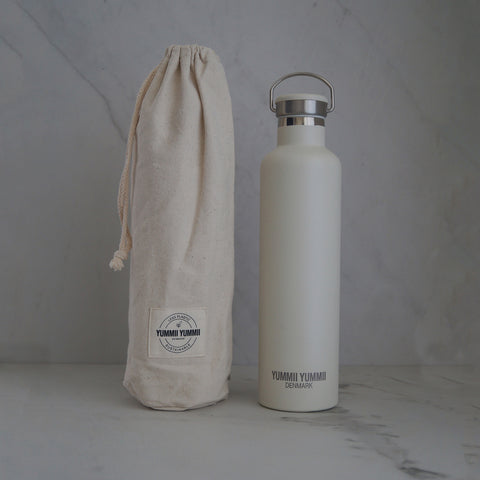 Yummii Yummii Pearl White Thermobottle Large Thermo Bottles Stainless Steel 18/8
