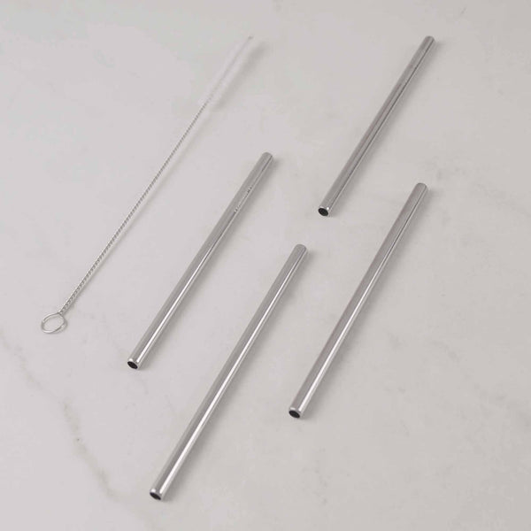 Steel straws 4-pack Cocktail