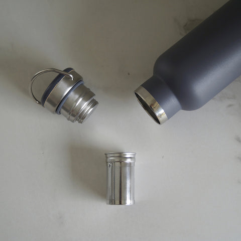 Yummii Yummii Charcoal Thermobottle Medium Thermo Bottles Stainless Steel 18/8