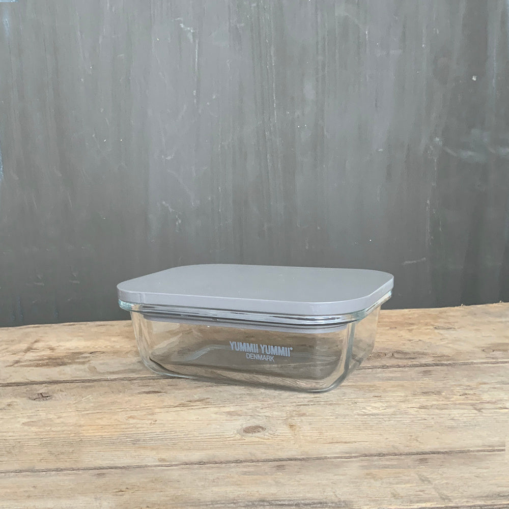 Yummii Yummii GLASS BOX PINECONE SMALL MEAL PREP Pinecone