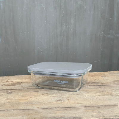 Yummii Yummii GLASS BOX PINECONE SMALL MEAL PREP Pinecone