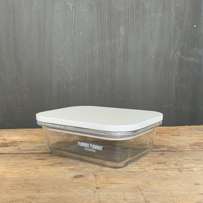 Yummii Yummii GLASS BOX SEA SHELL SMALL MEAL PREP Sea shell