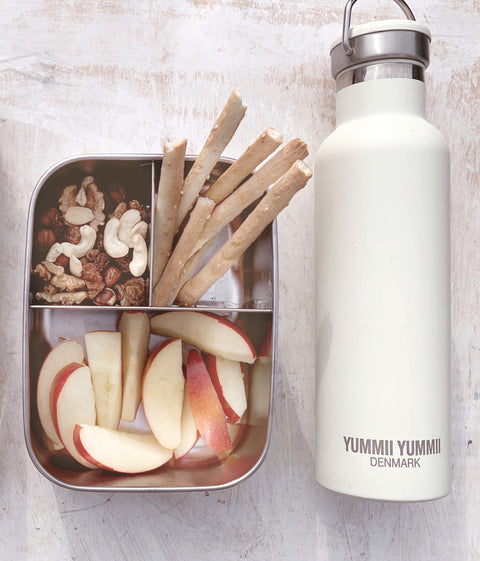 Yummii Yummii Pearl White Thermobottle Medium Thermo Bottles Stainless Steel 18/8