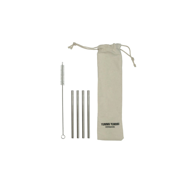 Steel straws 4-pack Cocktail