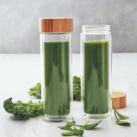 Teeflasche aus Glas - Tee-Infuser 400 ml