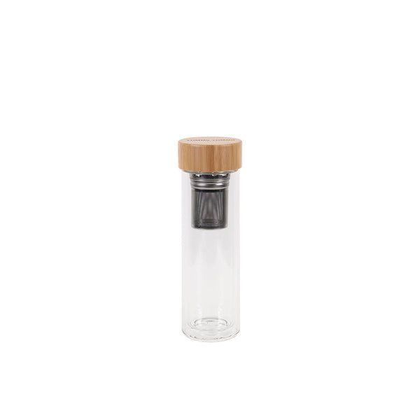 Thermos bottle with tea infuser